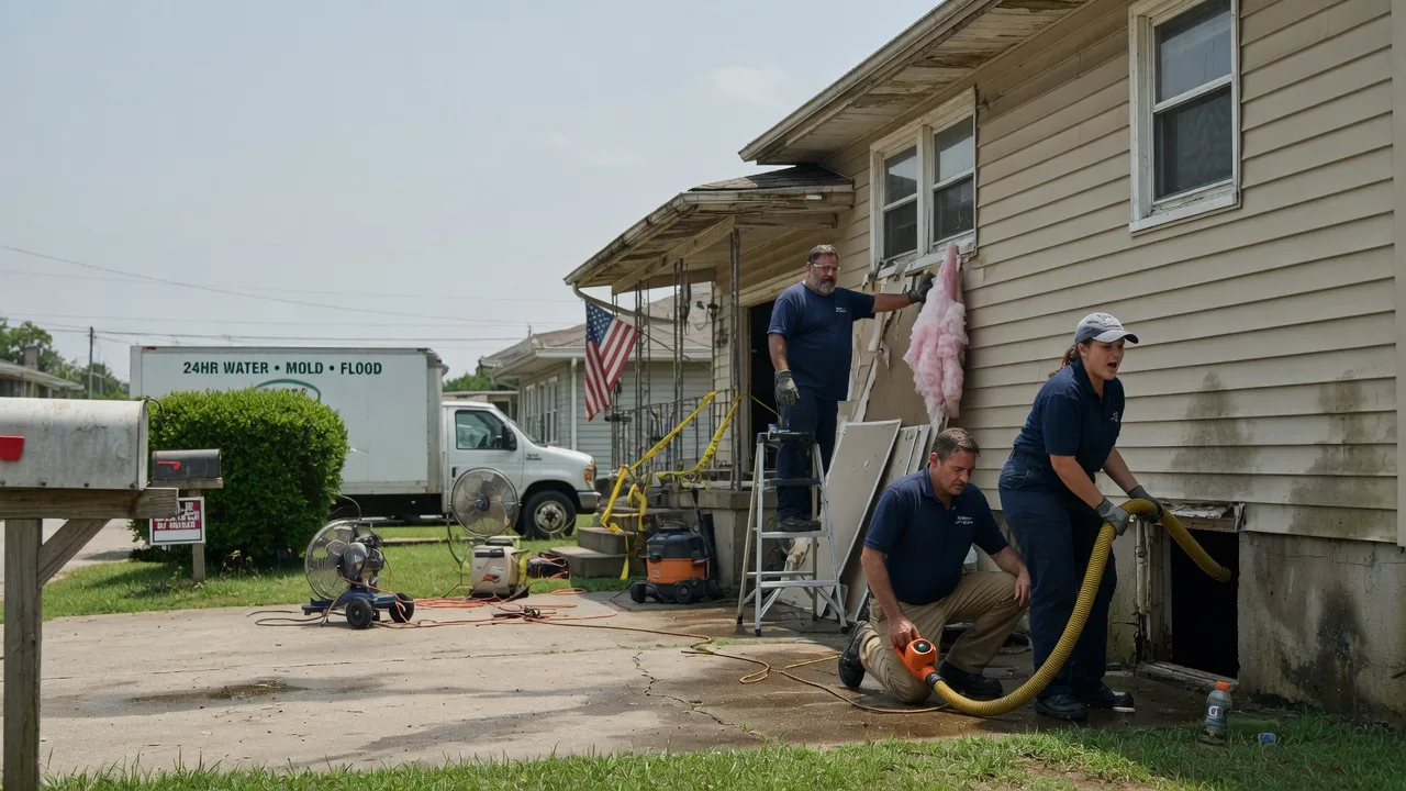 Water Damage Repair in Wheatland, OK near me